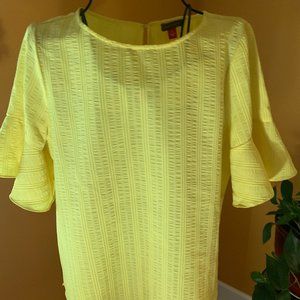 Vince Camuto Bright Yellow Top